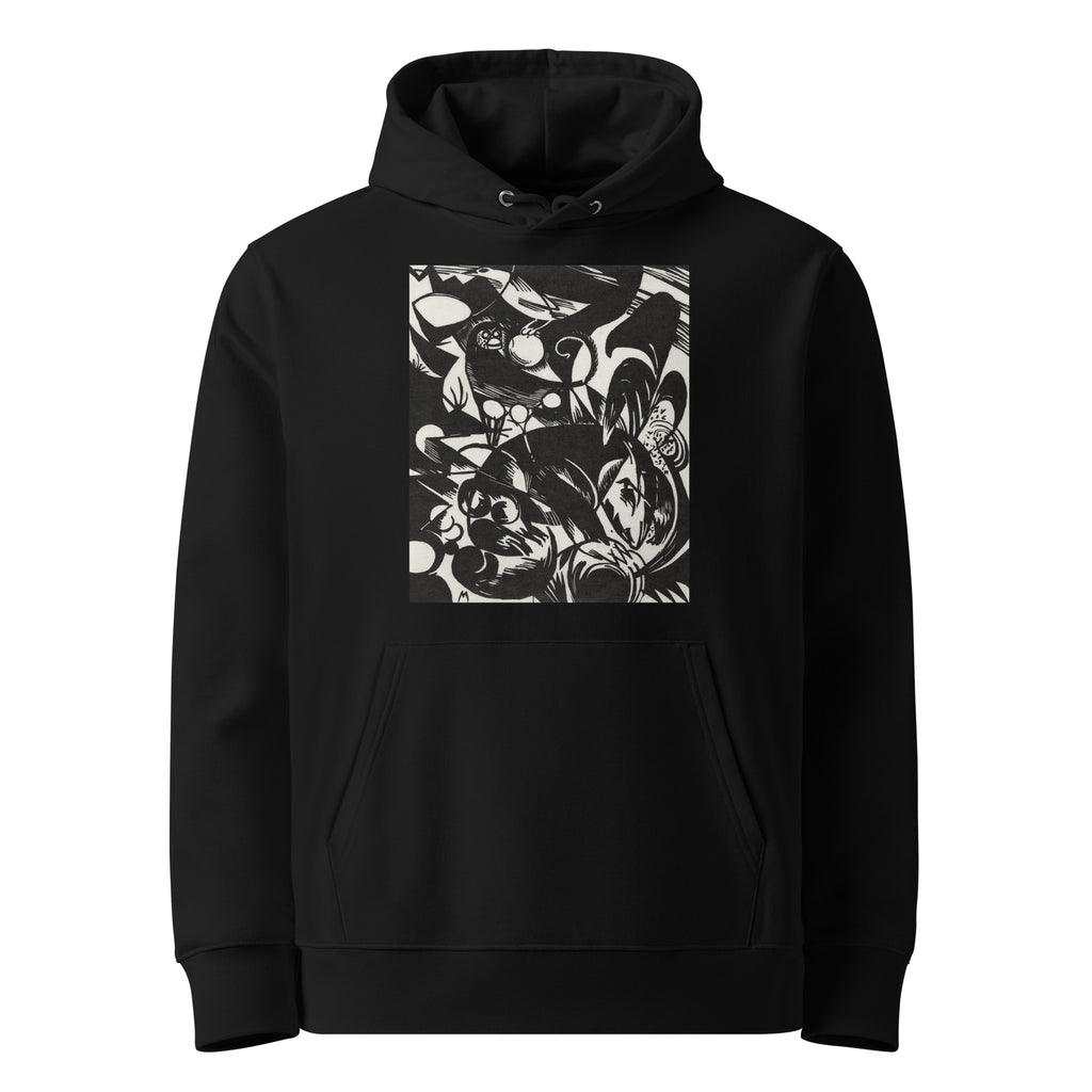 Black Hoodie New European Graphics Portfolio III German Artists Print Premium