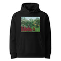 Black Hoodie Tropical Forest With Monkeys Premium