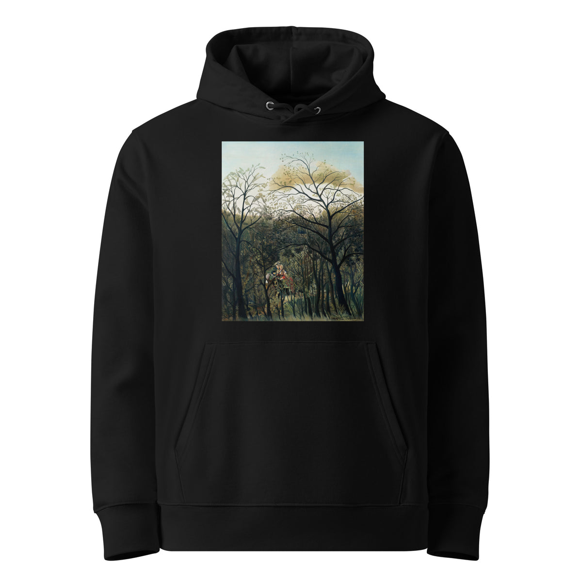 Black Hoodie Rendezvous In The Forest Premium
