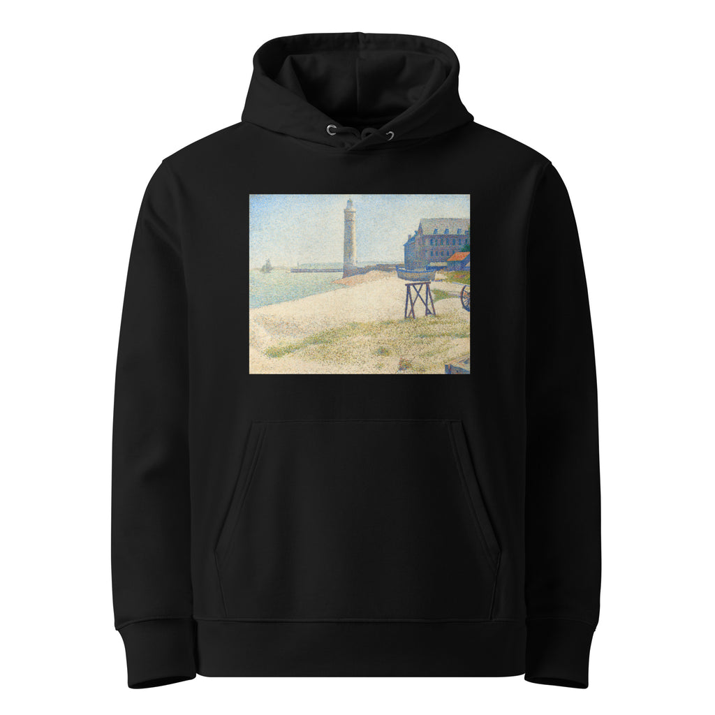 Black Hoodie The Lighthouse At Honfleur Premium