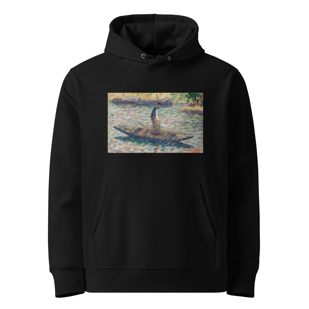 Black Hoodie A Fisherman Premium