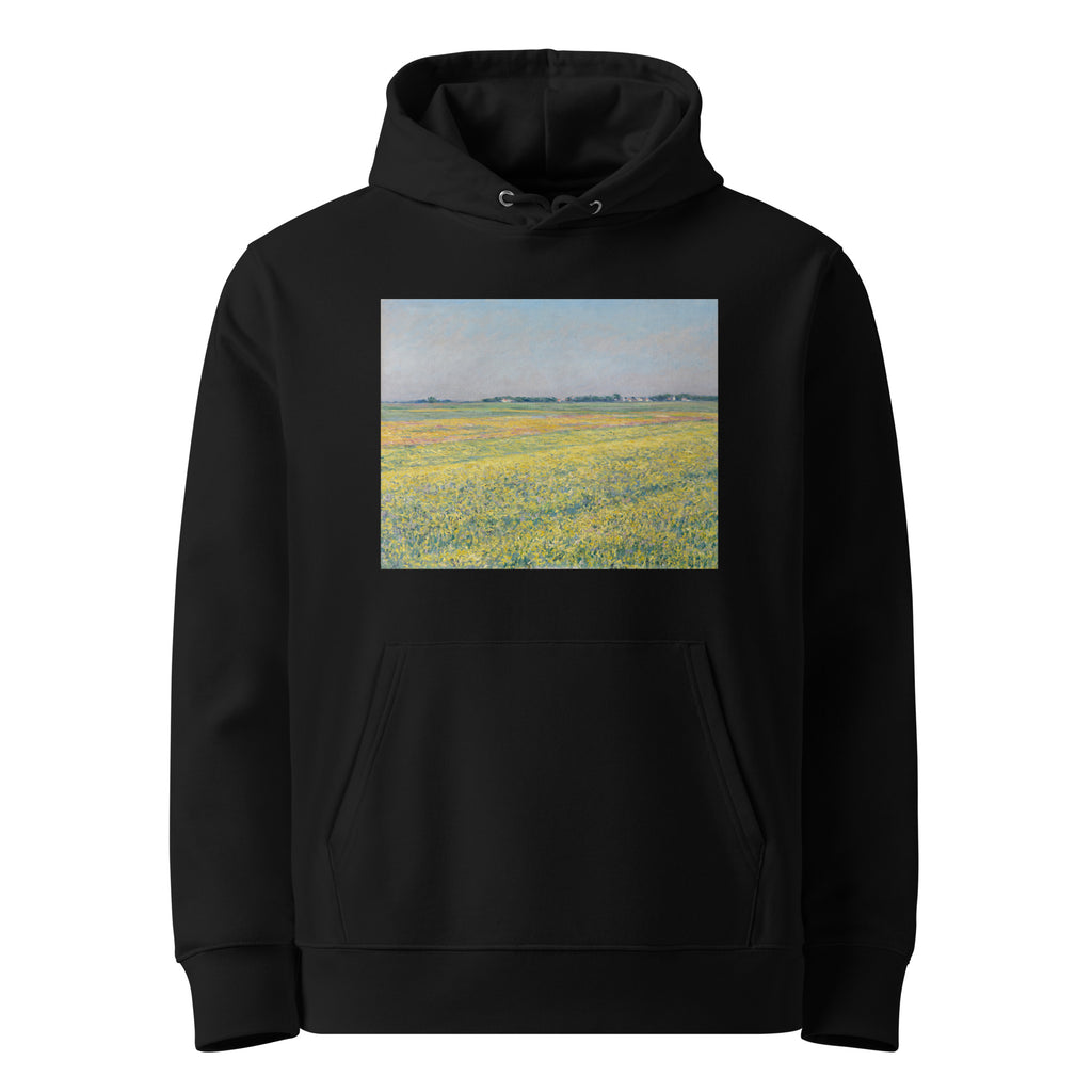 Black Hoodie The Plain Of Gennevilliers Yellow Fields Premium