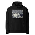 Black Hoodie Rooftops In The Snow Premium