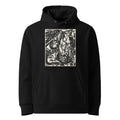 Black Hoodie Animal Legend Tierlegende Print Premium