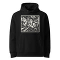 Black Hoodie The Riding School Print Premium