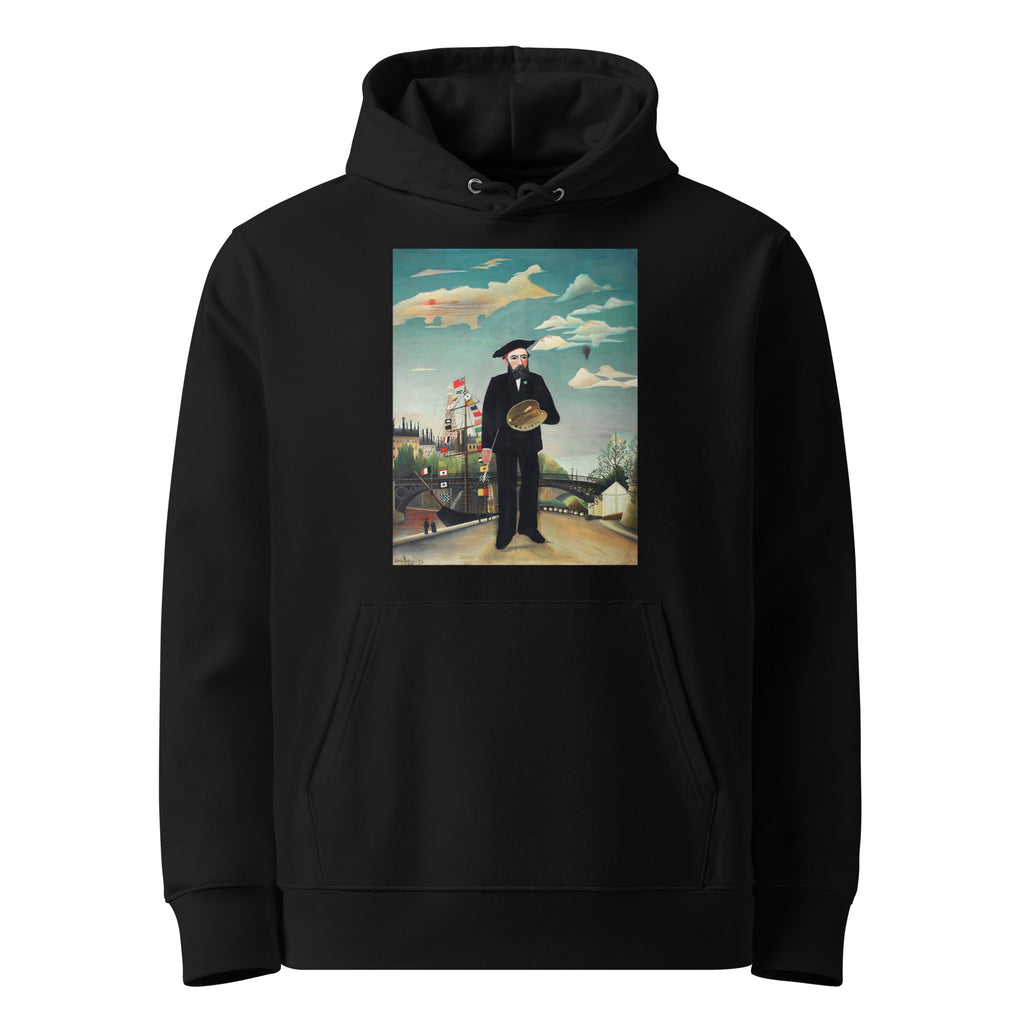Black Hoodie Henri Rousseau Myself Portrait Landscape Famous Painting Premium