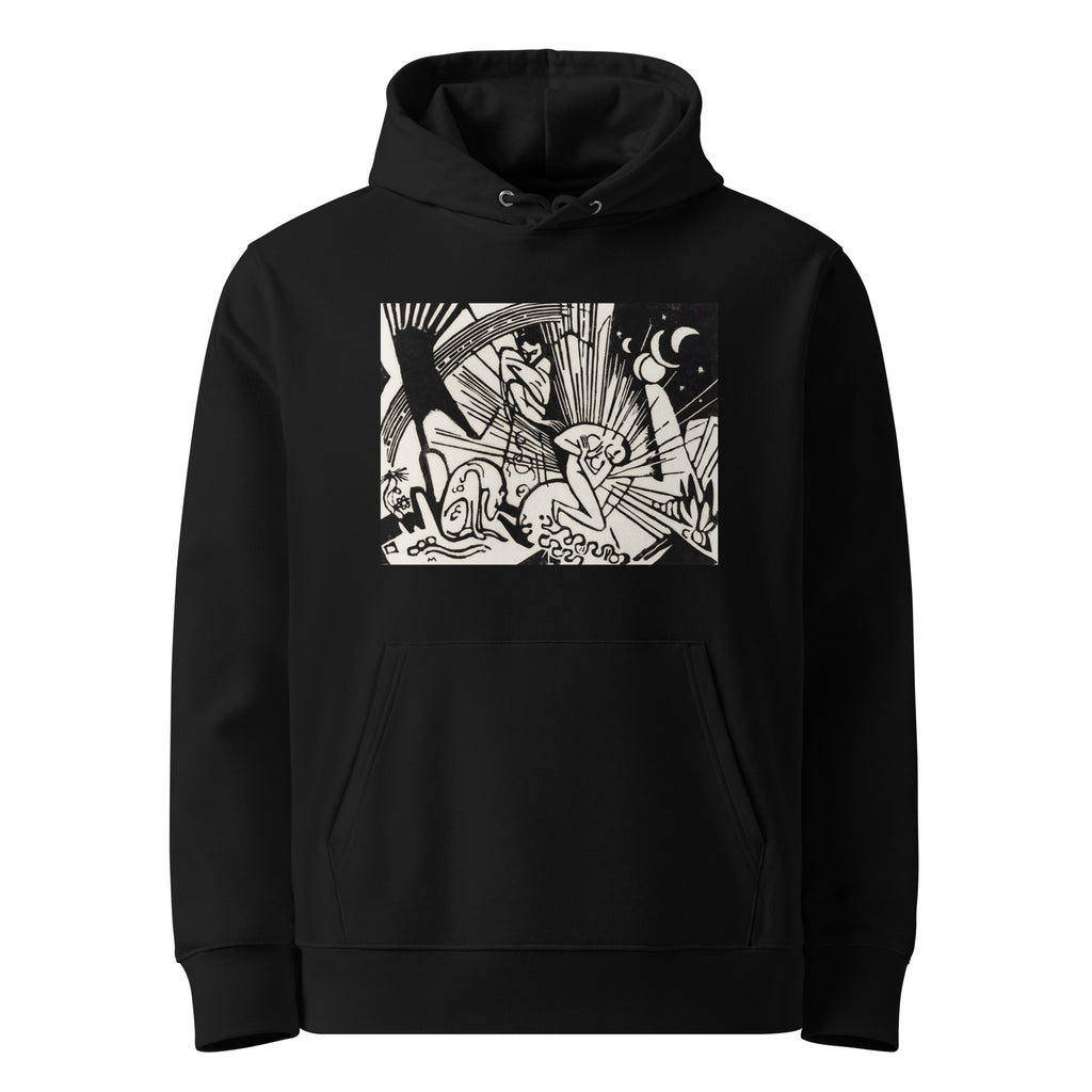 Black Hoodie Reconciliation Print Premium