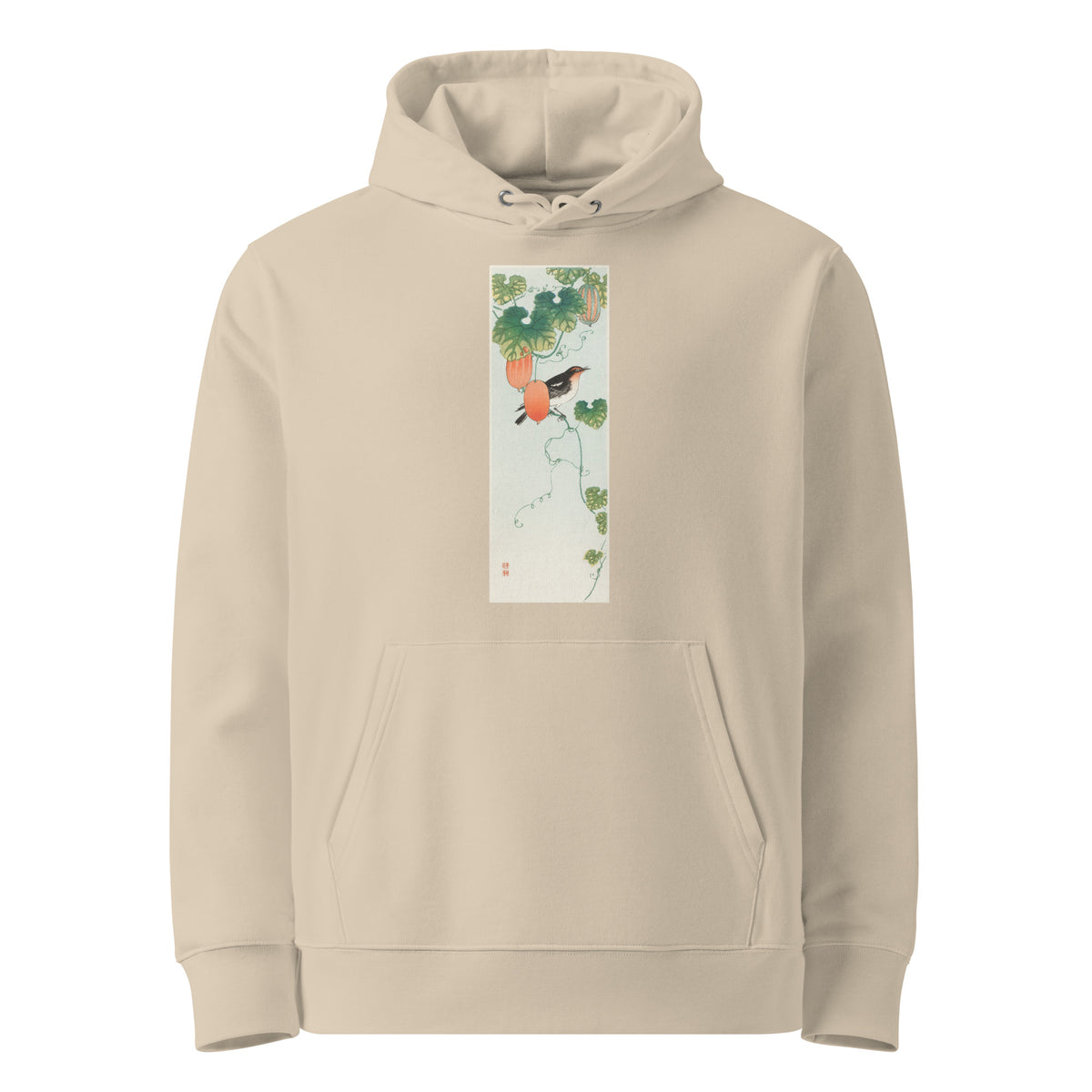 Desert Hoodie Songbird In Cucumber Plant - Ohara Koson 1925 Premium