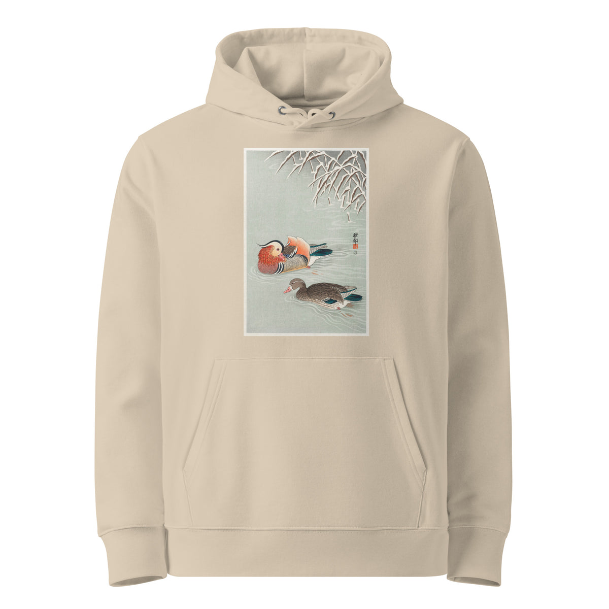 Desert Hoodie Mandarin Ducks - Ohara Koson 1925 Premium