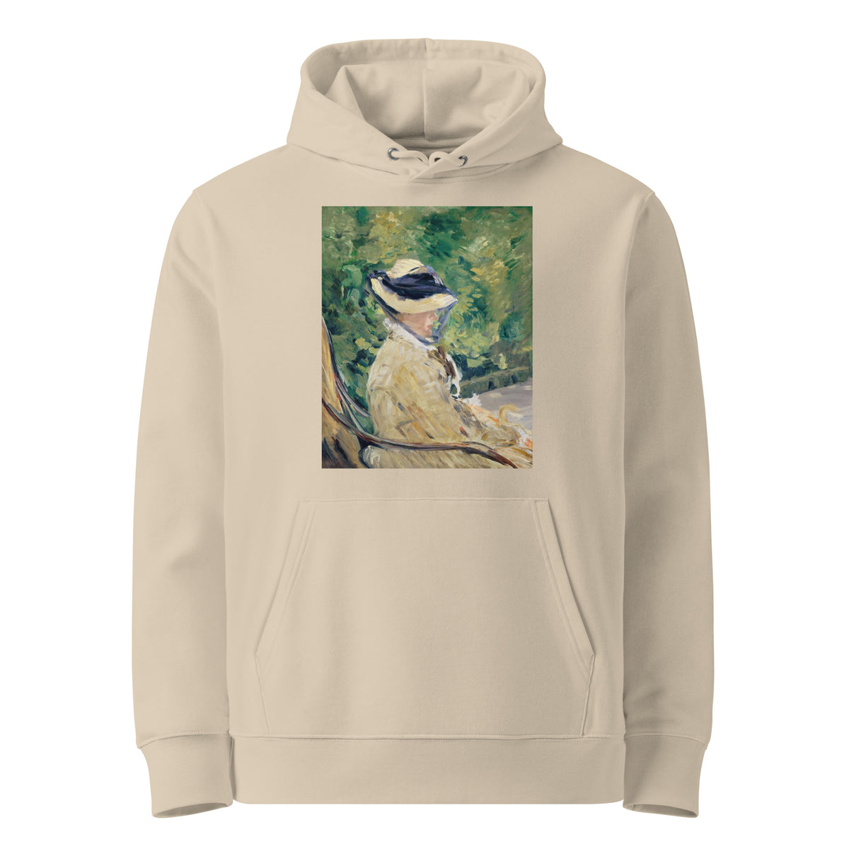 Desert Hoodie Madame Manet Suzanne Leenhoff 1830 1906 At Bellevue Painting In High Resolution Premium