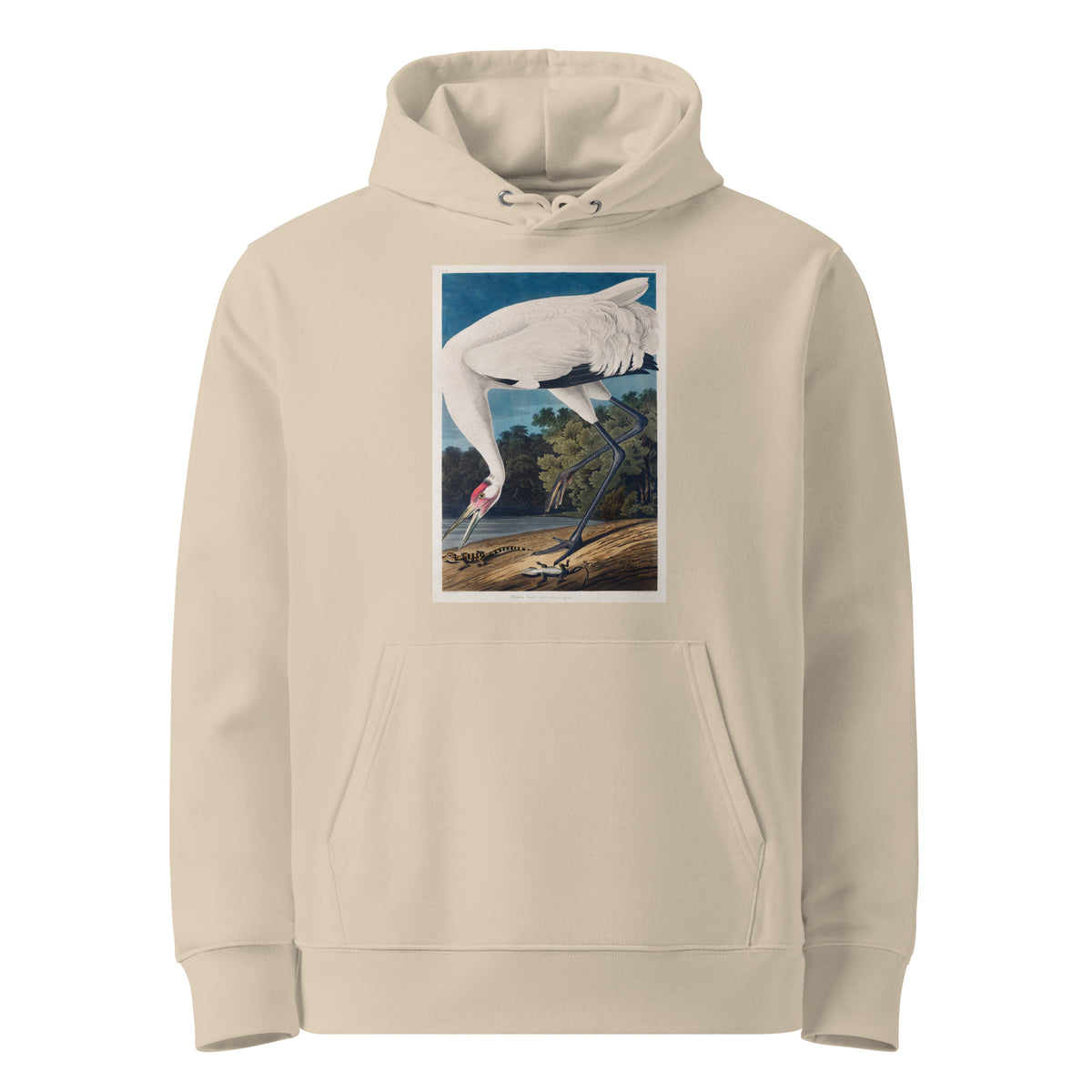 Desert Hoodie Hooping Crane Premium