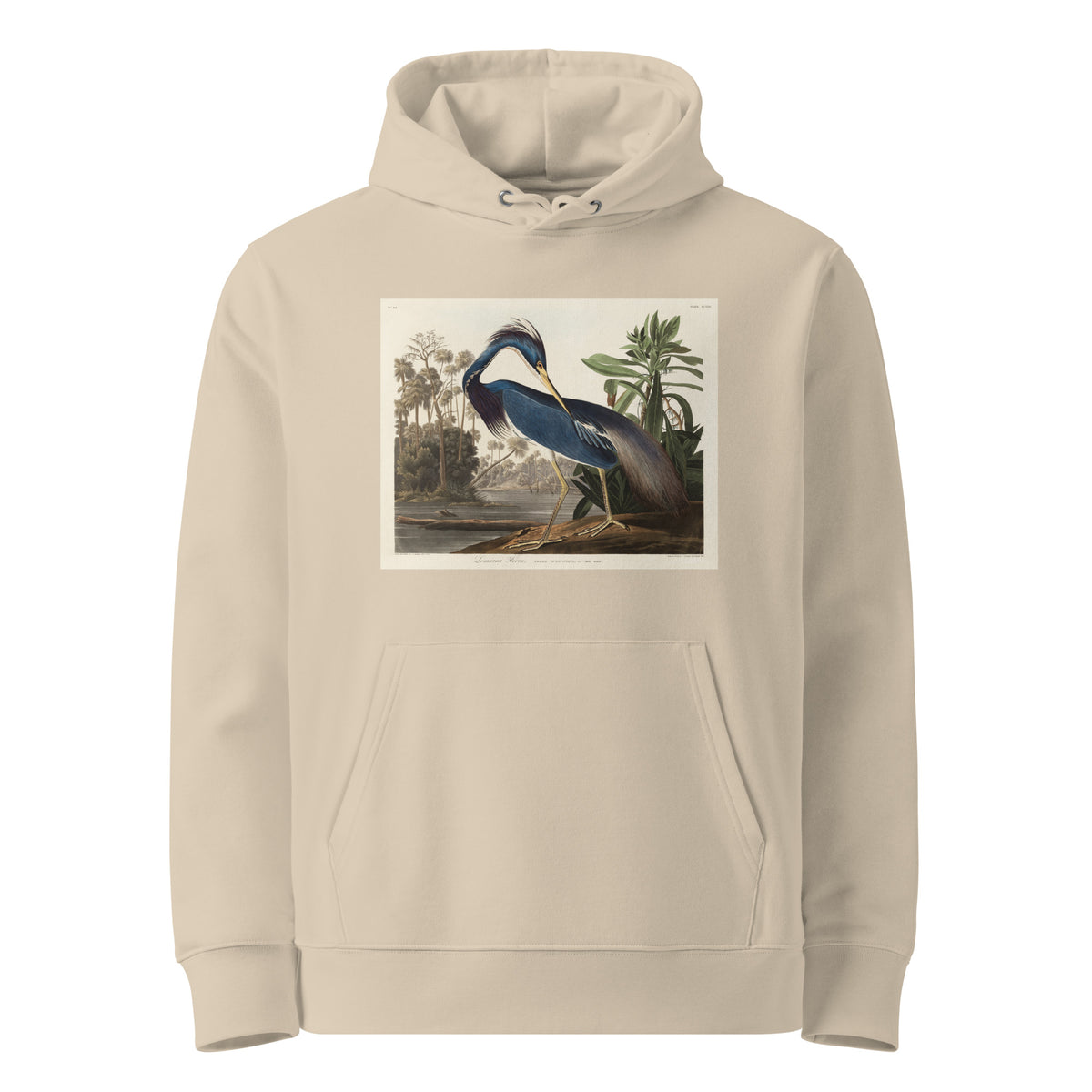 Desert Hoodie Louisiana Heron Premium