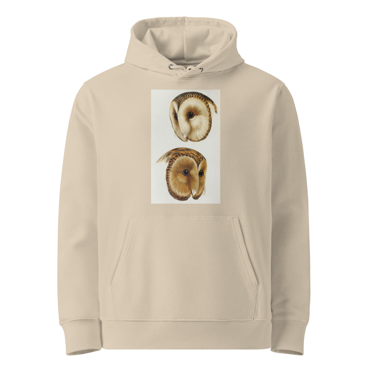 Desert Hoodie 1 Masked Barn Owl Strix Personata 2 Tasmanian Masked Owl Strix Castanops Illustrated Premium
