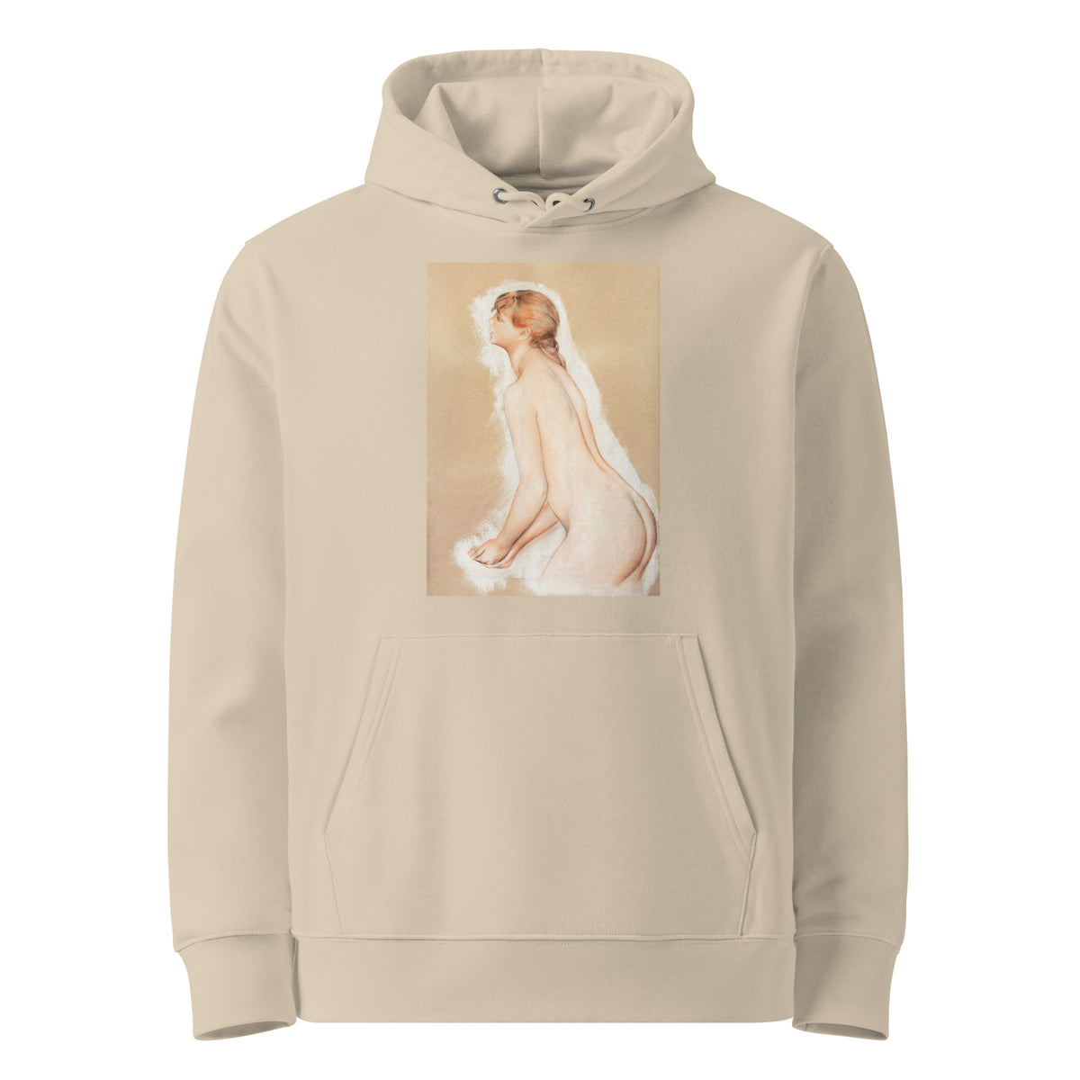 Desert Hoodie Splashing Figure Study For The Large Bathers Premium