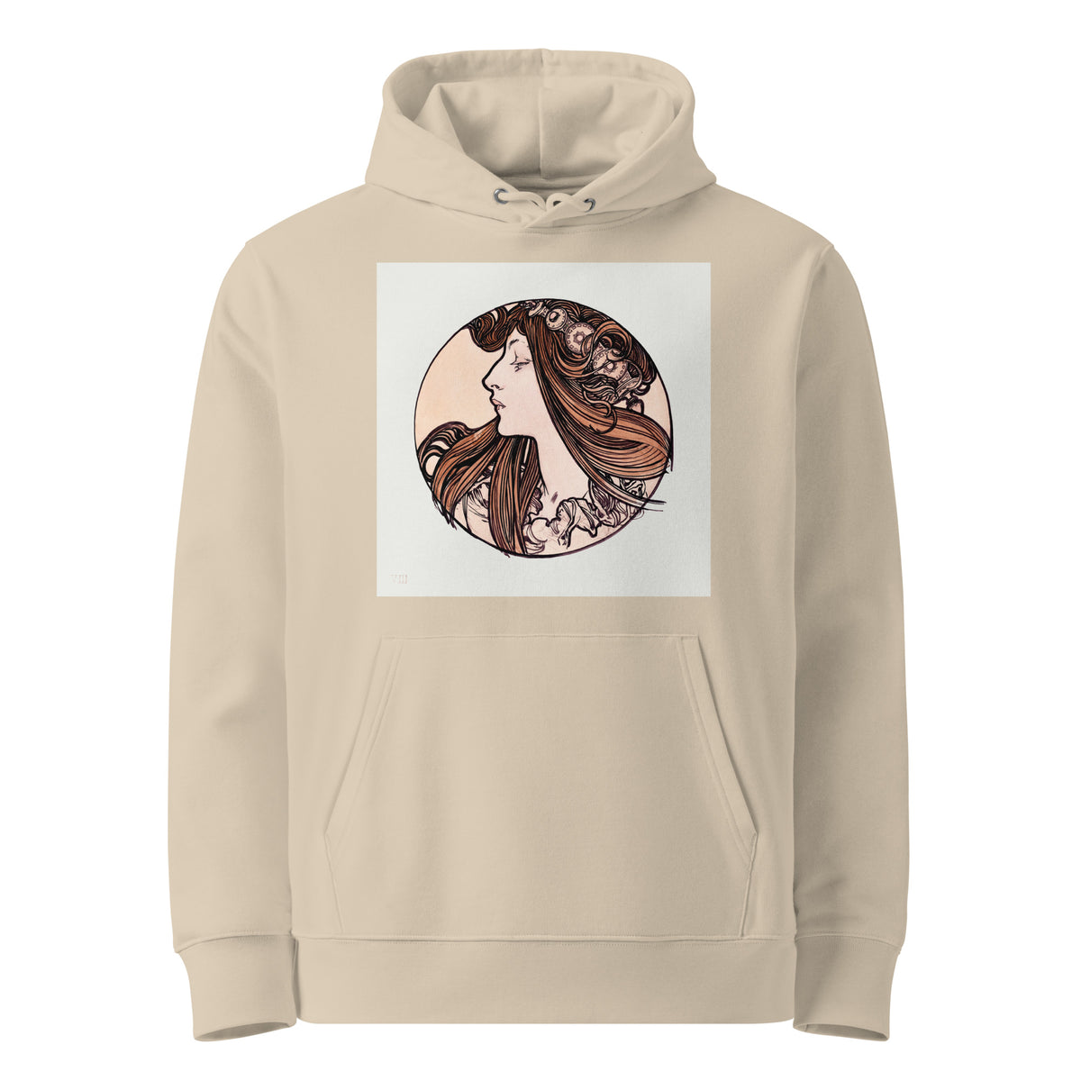 Desert Hoodie Stained Glass Fouquet Mucha III Premium