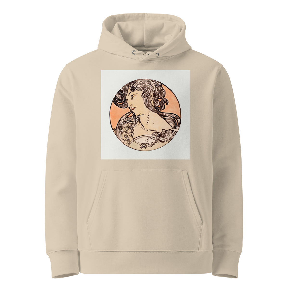 Desert Hoodie Stained Glass Fouquet Mucha IX Premium