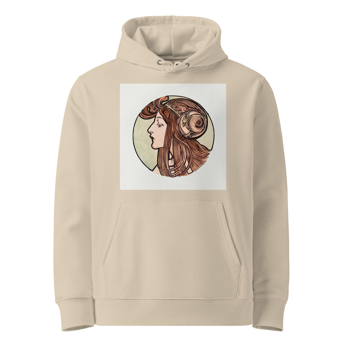 Desert Hoodie Stained Glass Fouquet Mucha VII Premium