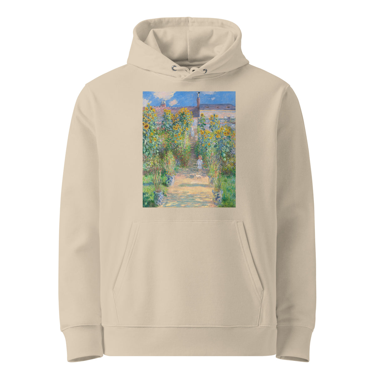 Desert Hoodie The Artist S Garden At Vetheuil Premium