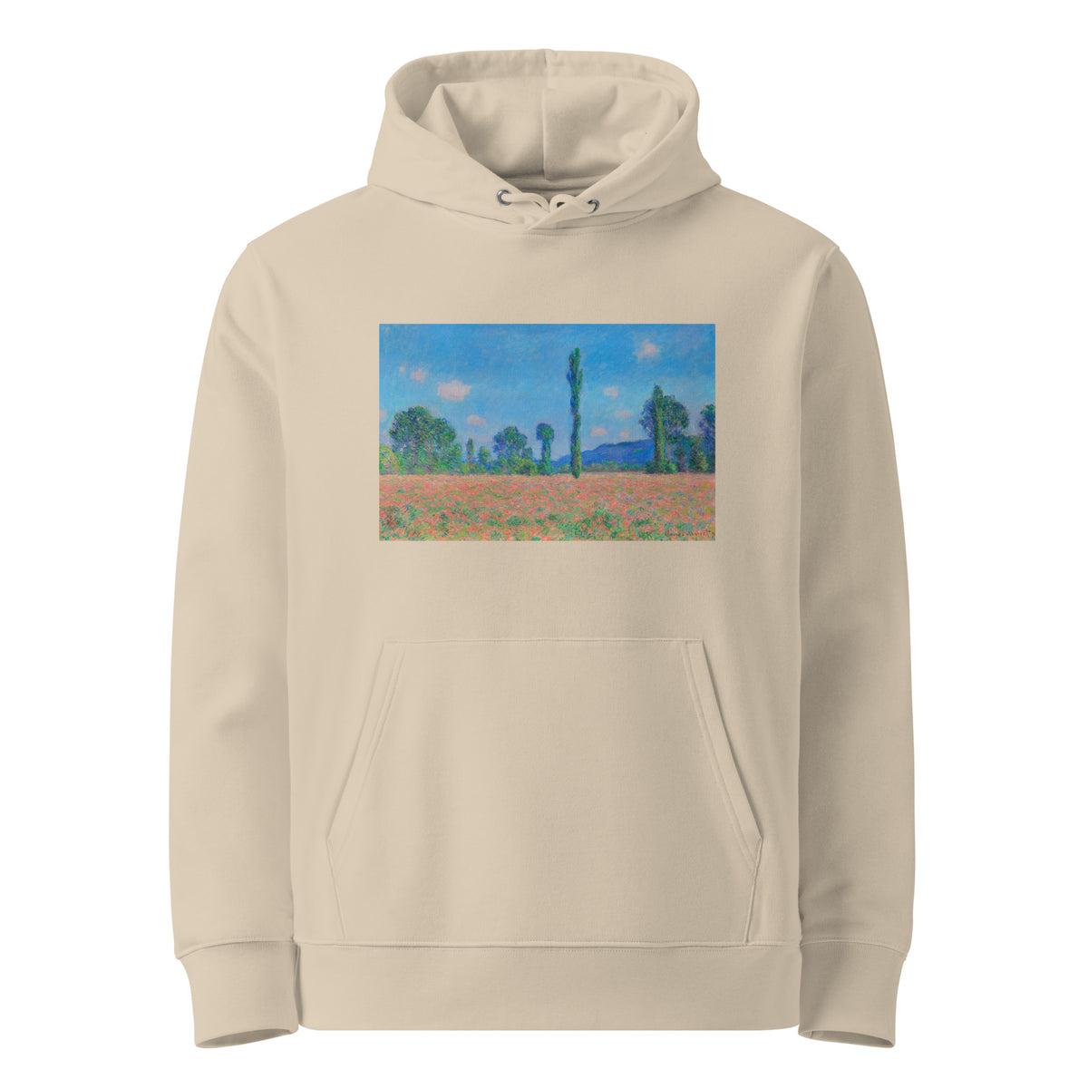 Desert Hoodie Poppy Field Giverny Premium