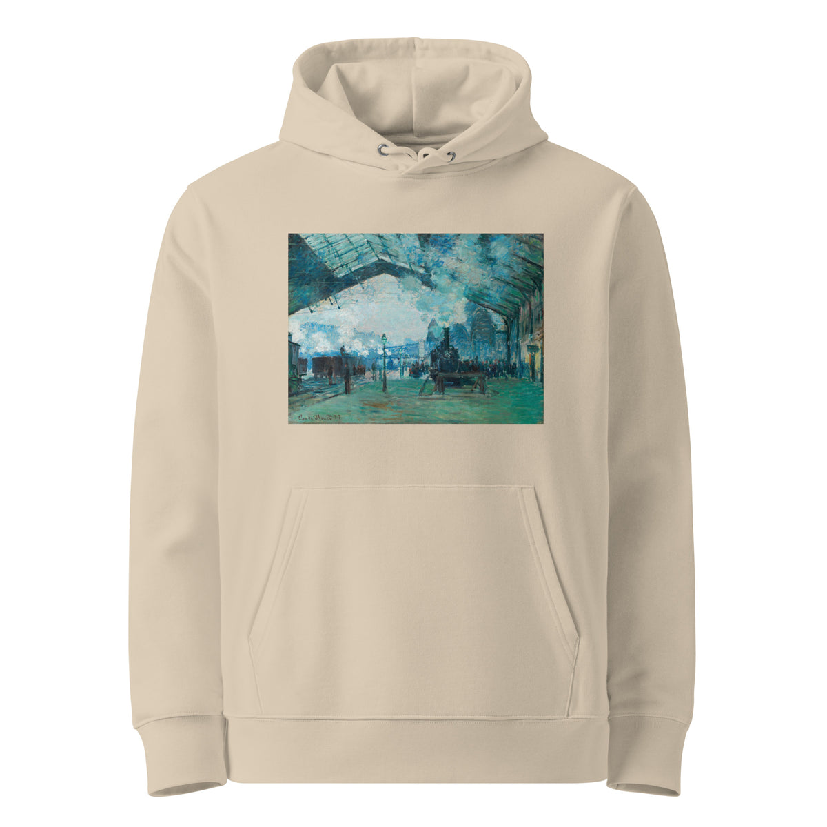 Desert Hoodie Arrival Of The Normandy Train Gare Saint-Lazare Premium
