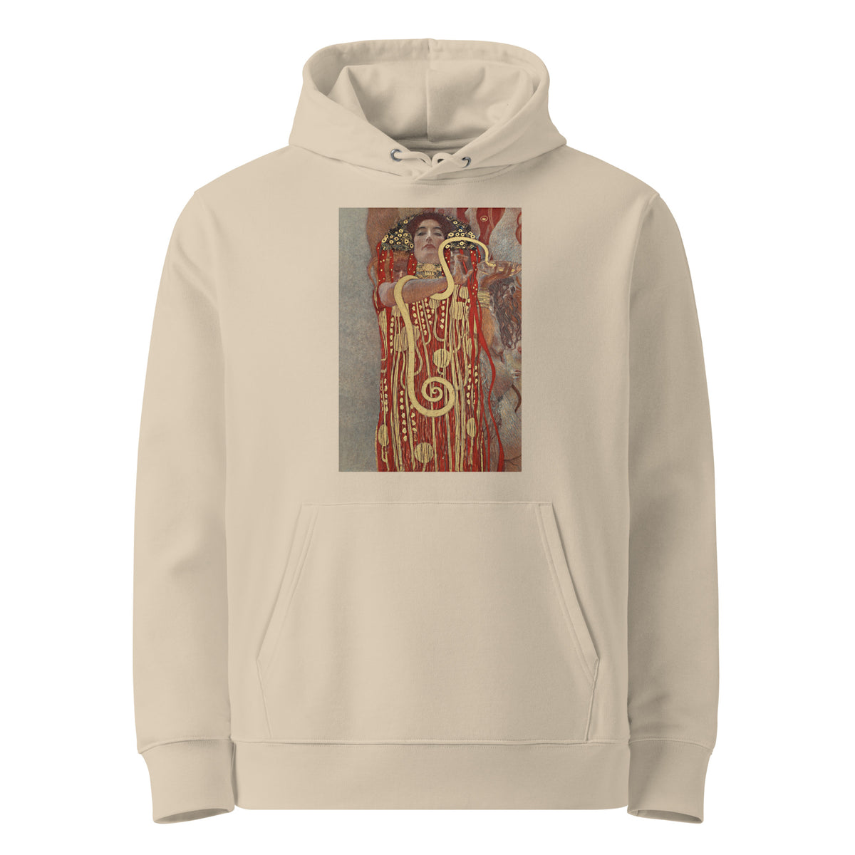 Desert Hoodie Gustav Klimt Hygieia Famous Painting Premium
