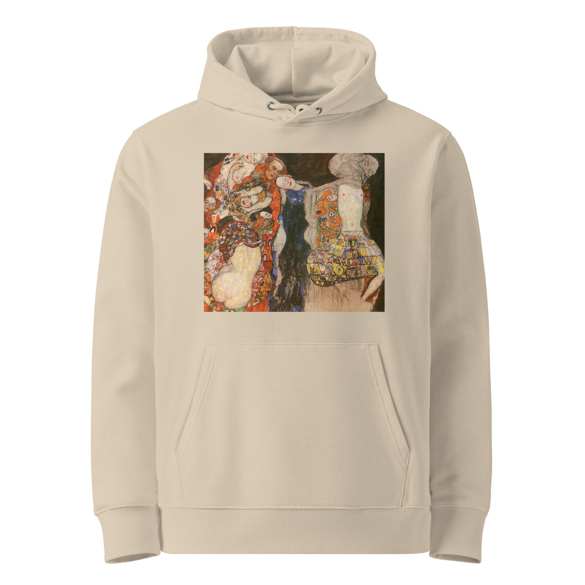 Desert Hoodie Gustav Klimt The Bride Famous Painting Premium
