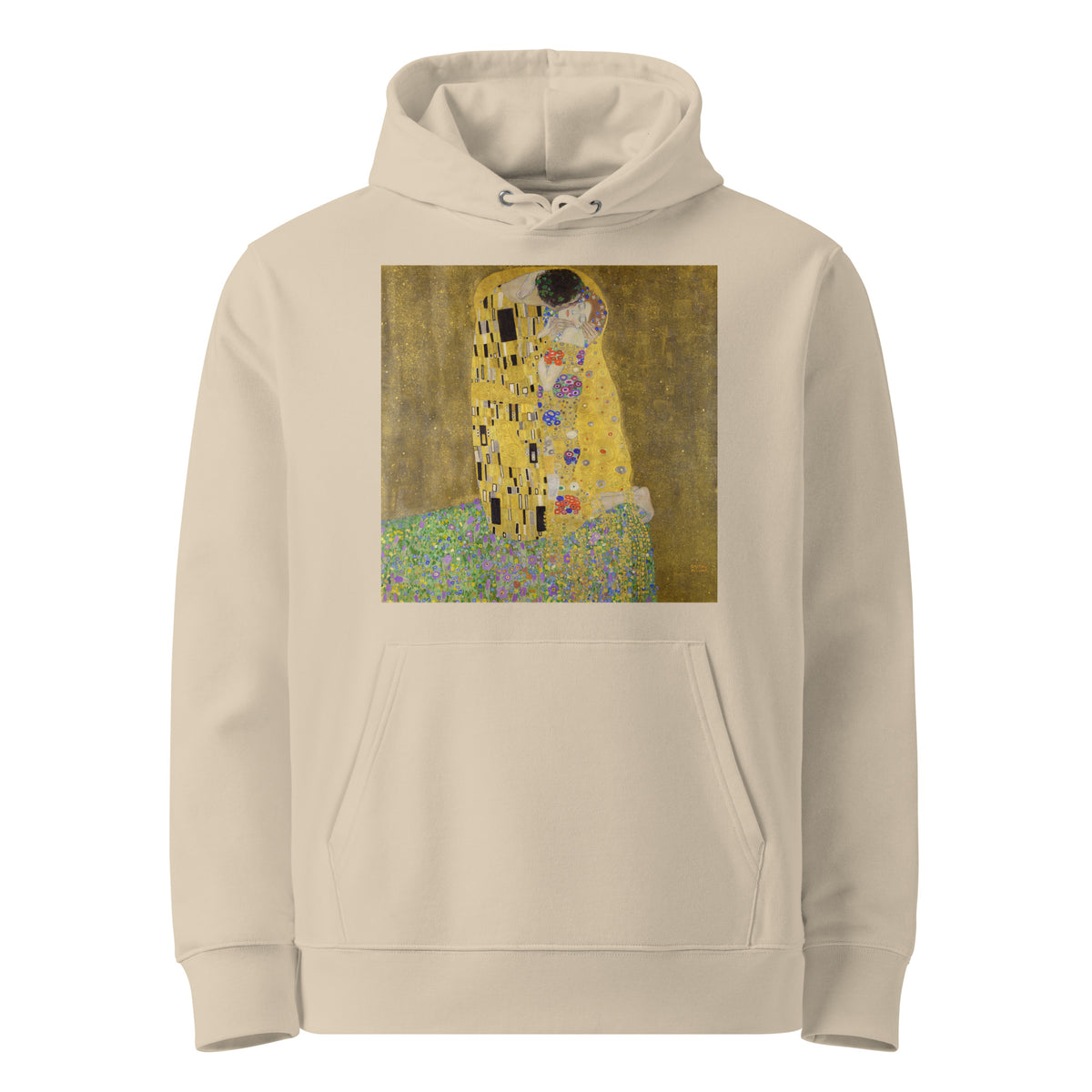 Desert Hoodie Gustav Klimt The Kiss Famous Painting Premium