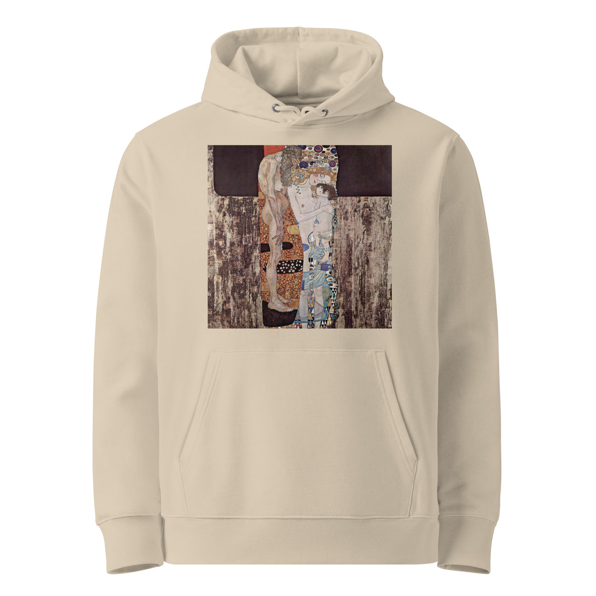 Desert Hoodie Gustav Klimt The Three Ages Of The Woman Famous Painting Premium