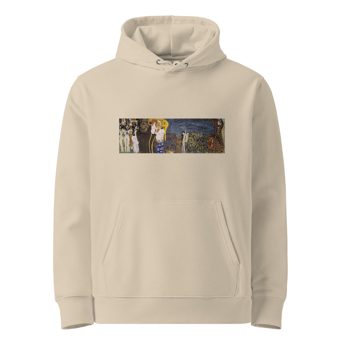 Desert Hoodie Gustav Klimt The Hostile Powers Famous Painting Premium