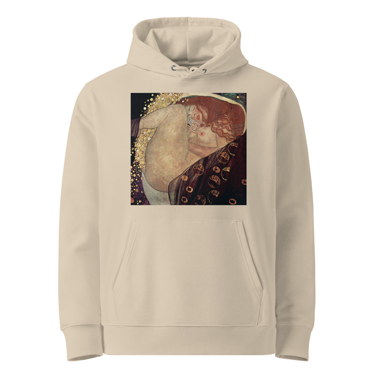 Desert Hoodie Gustav Klimt Danae Famous Painting Premium