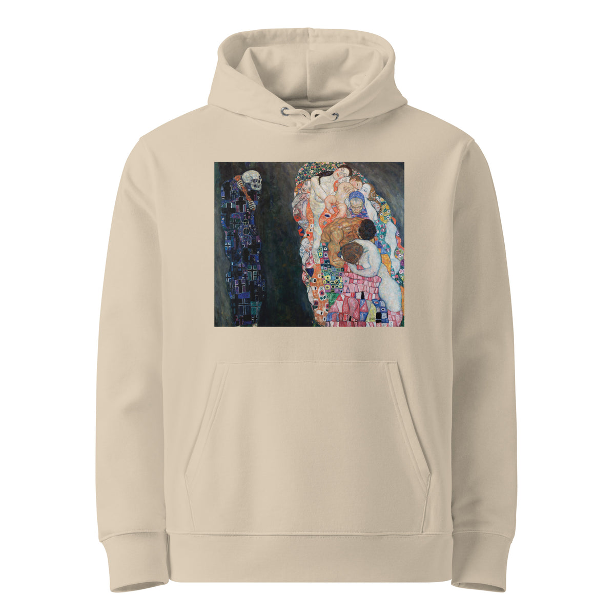 Desert Hoodie Gustav Klimt Death And Life Famous Painting Premium
