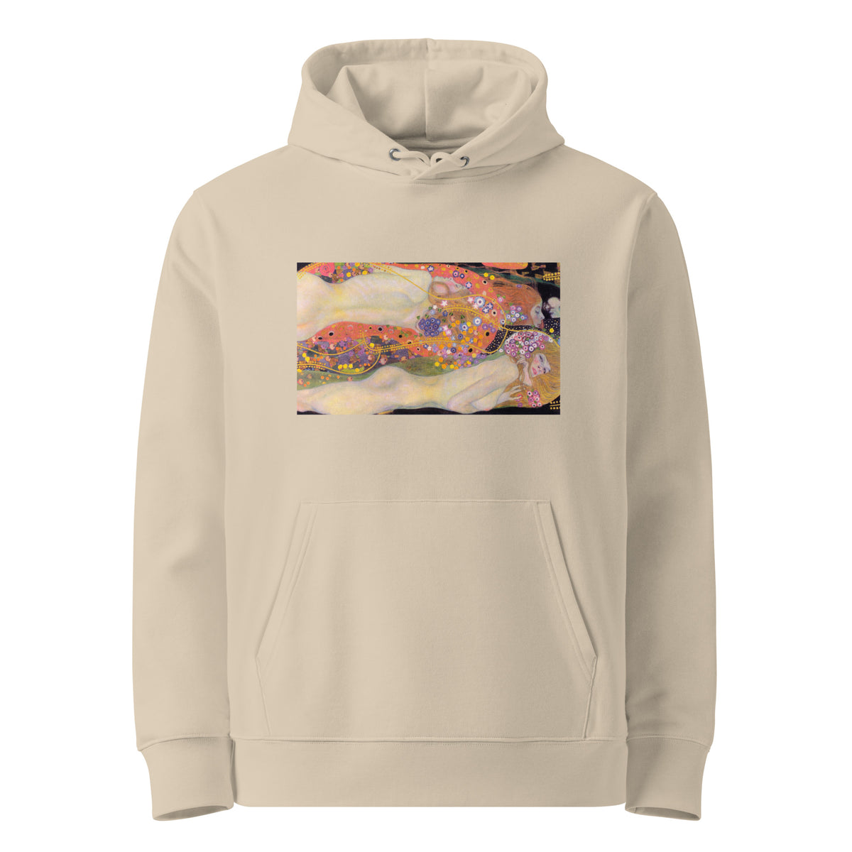 Desert Hoodie Gustav Klimt Water Serpents II Famous Painting Premium