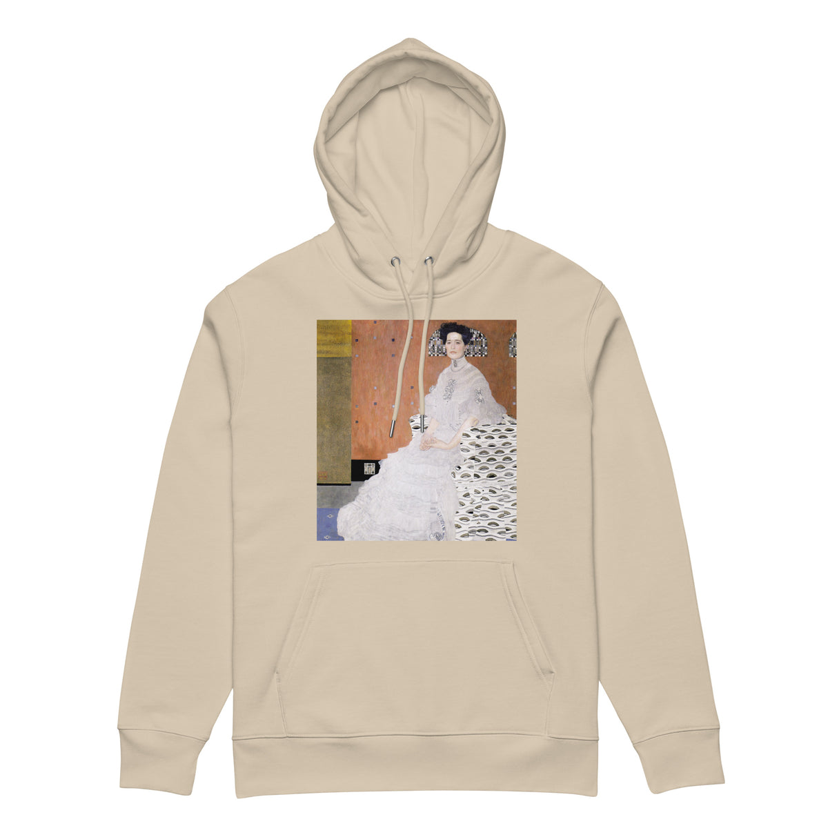 Desert Hoodie Gustav Klimt Bildnis Fritza Riedler Famous Painting Premium