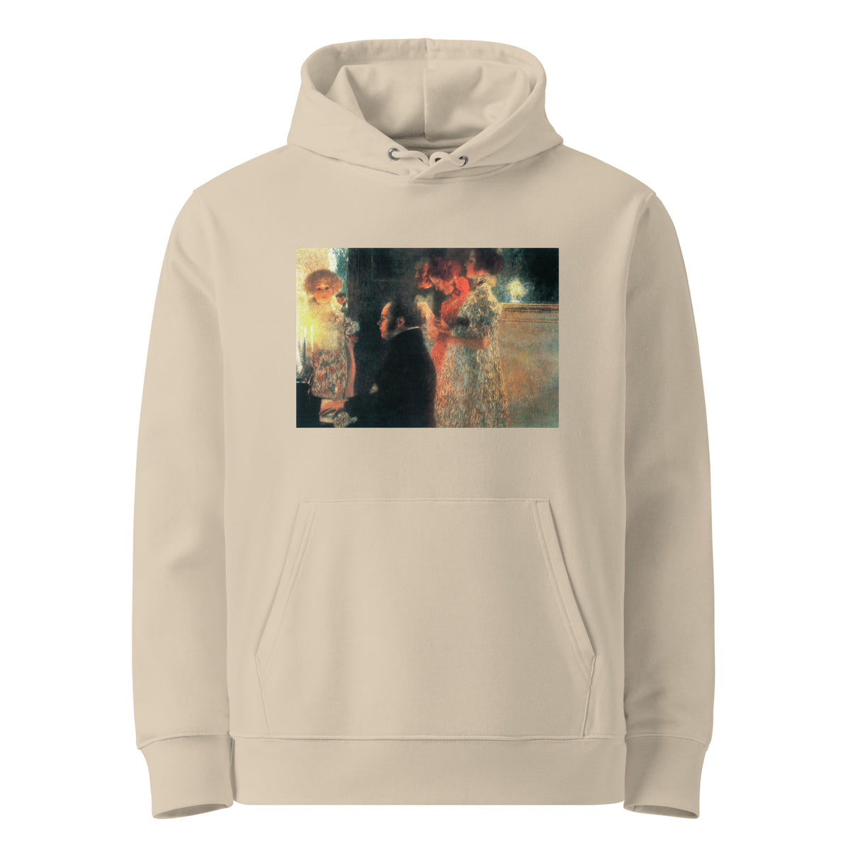 Desert Hoodie Gustav Klimt Schubert At The Piano II Famous Painting Premium