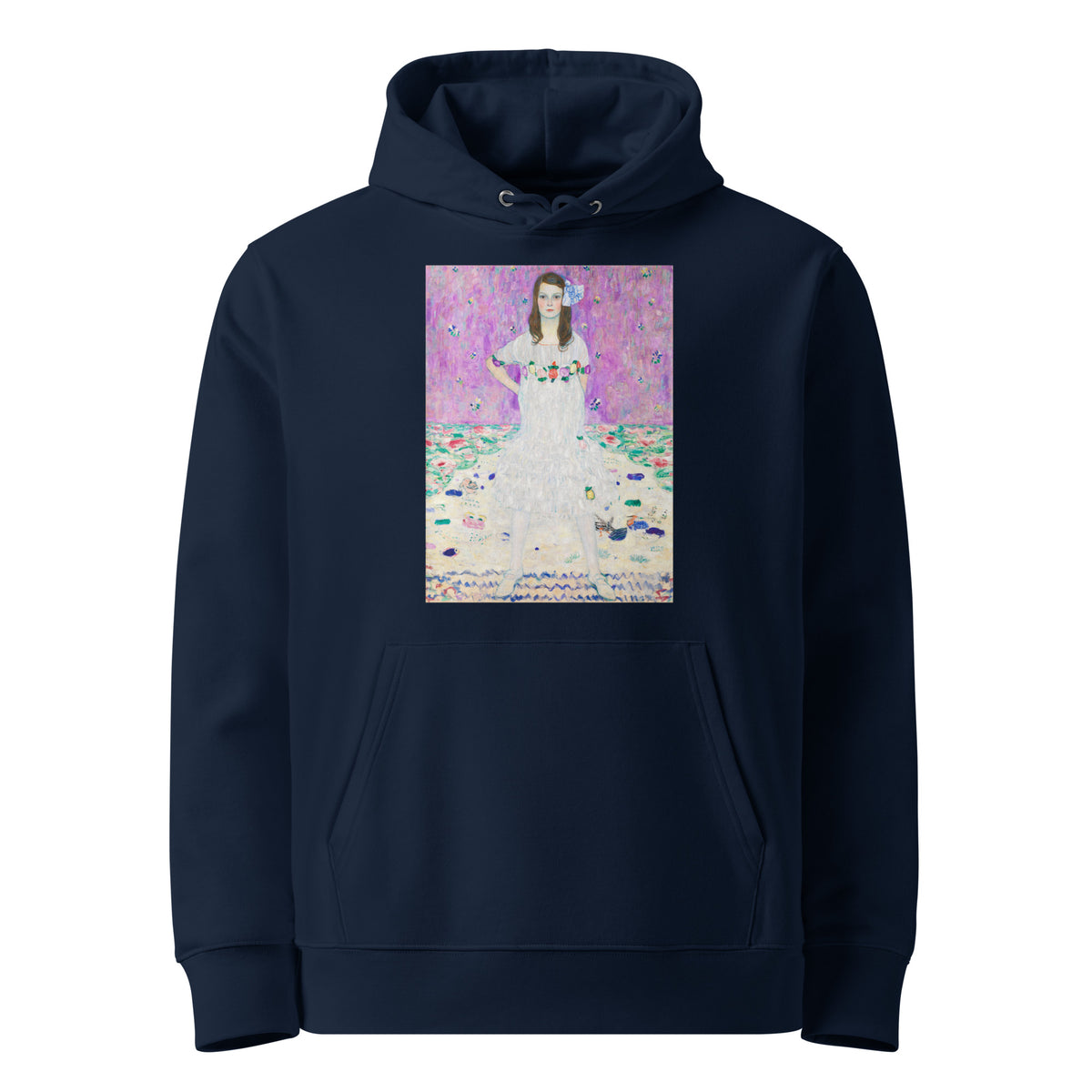 Navy Hoodie Gustav Klimt S Mada Primavesi Famous Artwork Premium