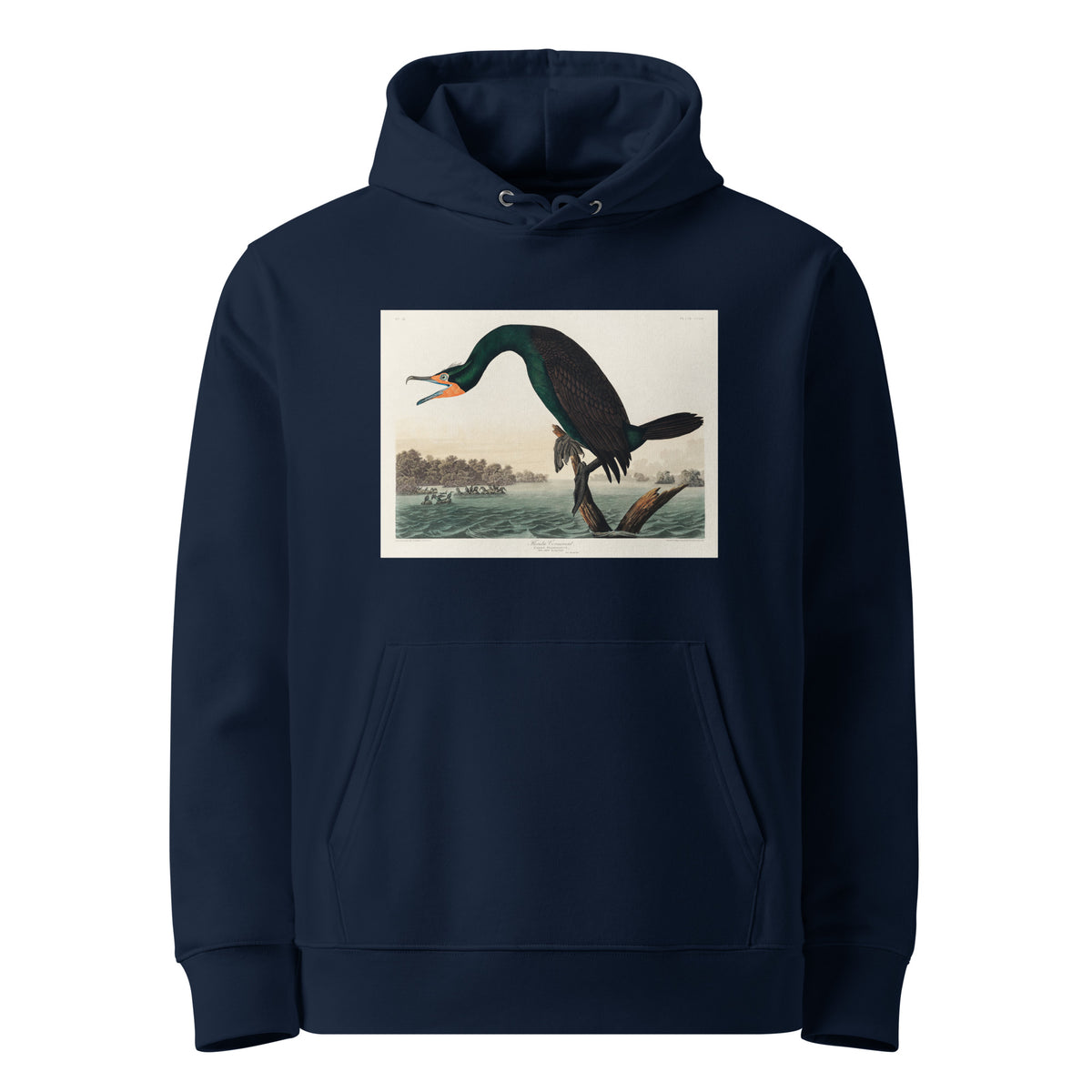 Navy Hoodie Florida Cormorant Premium