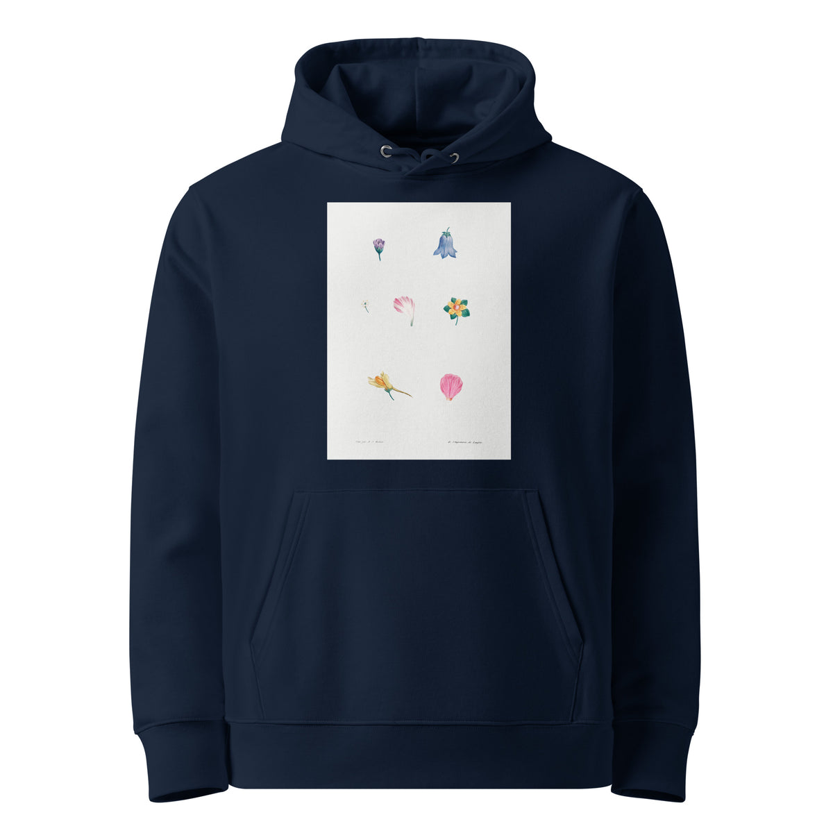 Navy Hoodie Flower Set Redoute 1759 II Premium