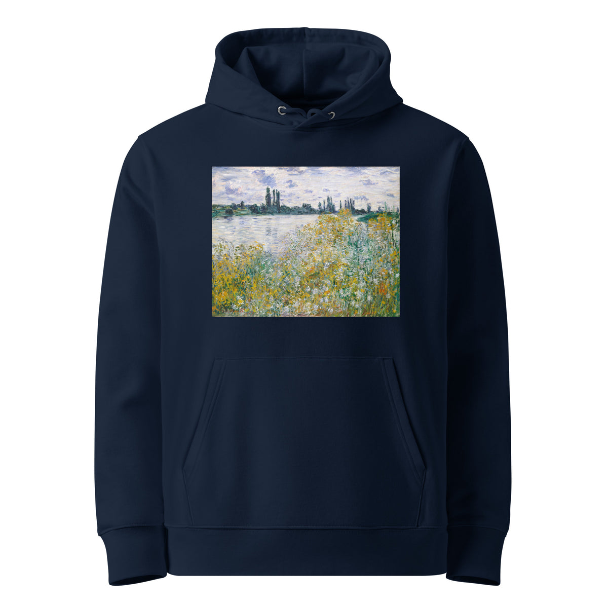 Navy Hoodie Icirc Le Aux Fleurs Near Vetheuil Premium