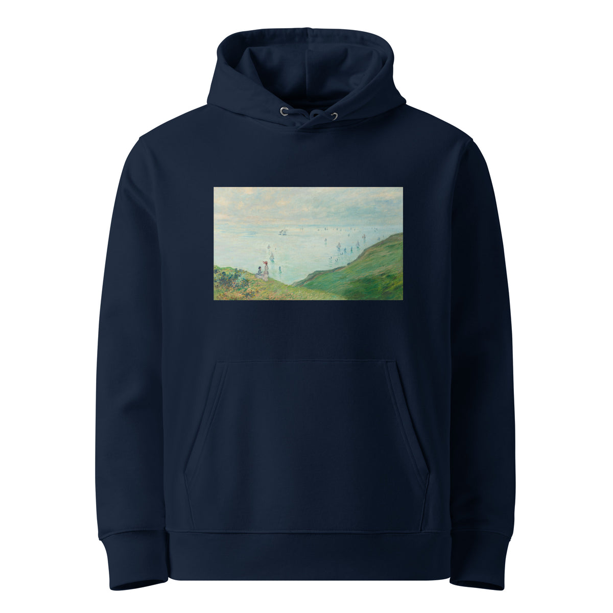 Navy Hoodie Cliffs At Pourville Premium