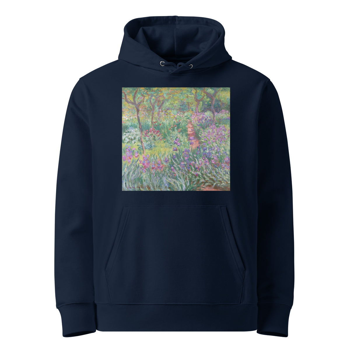 Navy Hoodie The Artist Garden In Giverny Premium