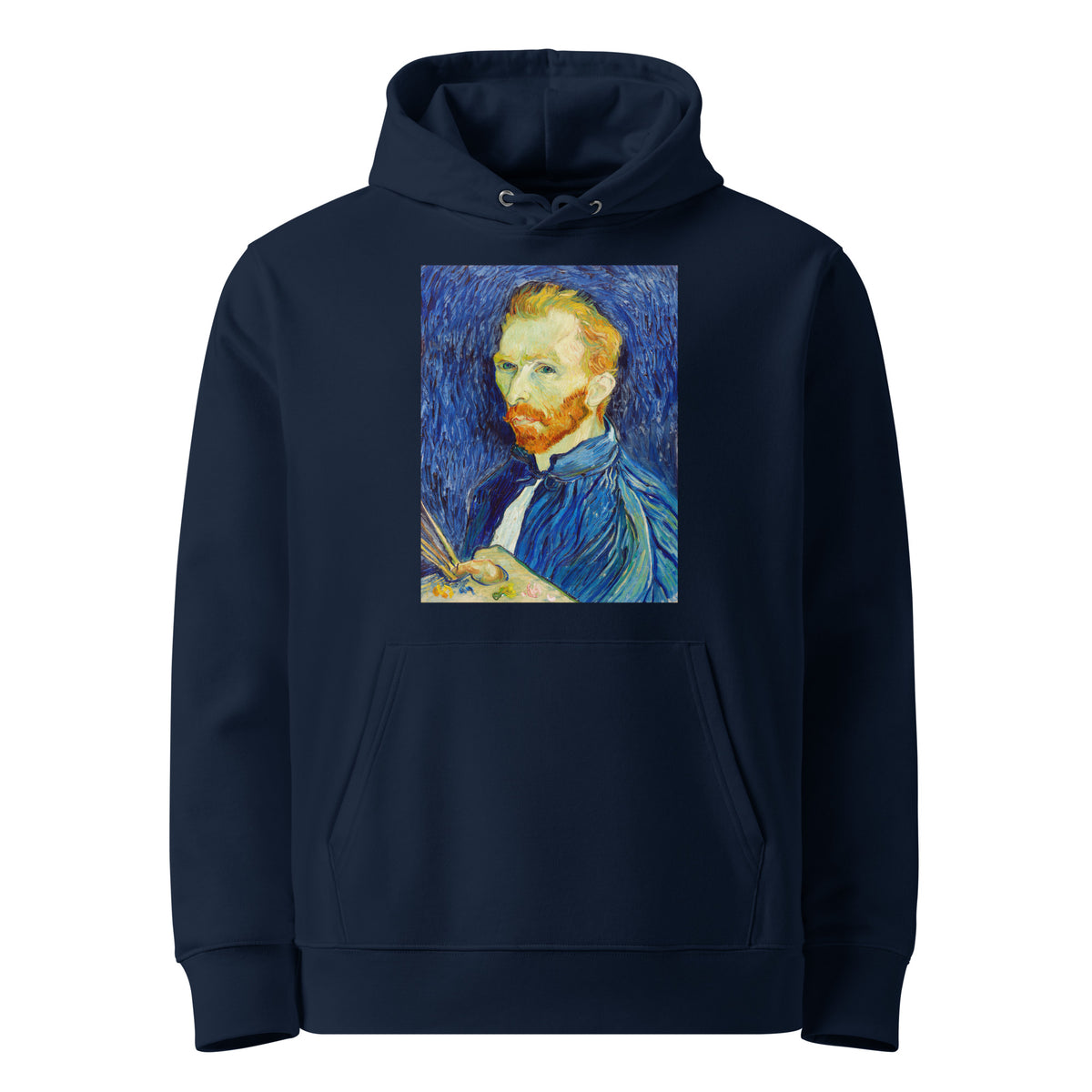 Navy Hoodie Self-Portrait Premium