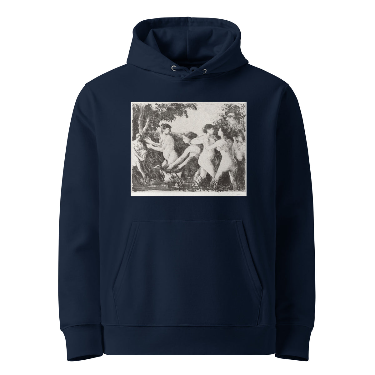 Navy Hoodie Bathers Wrestling Premium