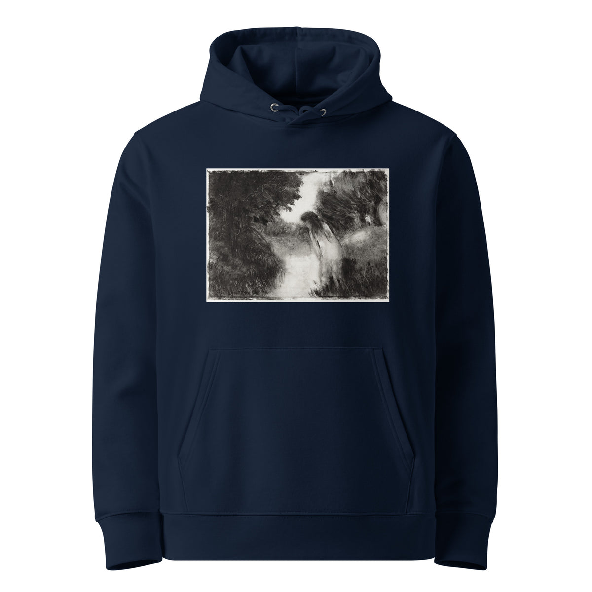 Navy Hoodie A Bather Premium