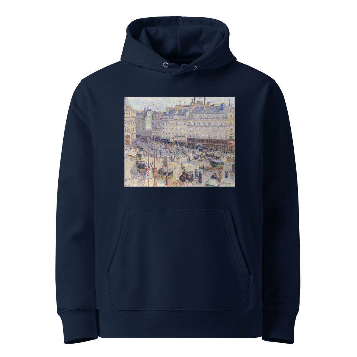 Navy Hoodie The Place Du Havre Paris Premium