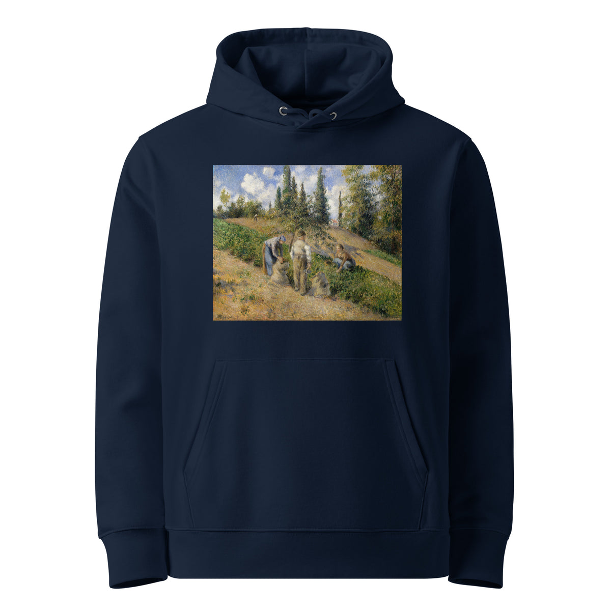 Navy Hoodie The Harvest Pontoise Premium