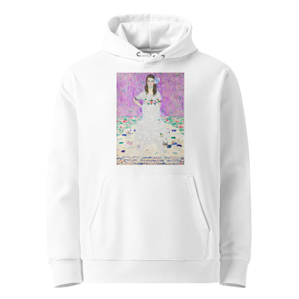 White Hoodie Gustav Klimt S Mada Primavesi Famous Artwork Premium