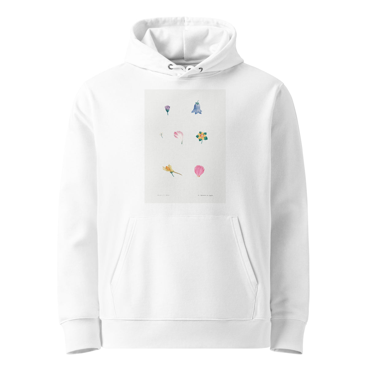 White Hoodie Flower Set Redoute 1759 II Premium