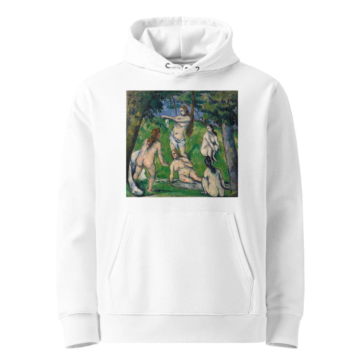 White Hoodie Five Bathers Cinq Baigneuses Premium