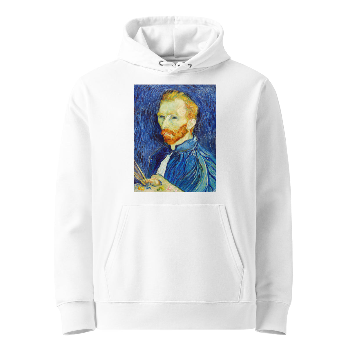 White Hoodie Self-Portrait Premium