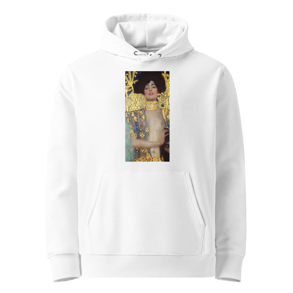 White Hoodie Gustav Klimt Judith And The Head Of Holofernes Famous Painting Premium